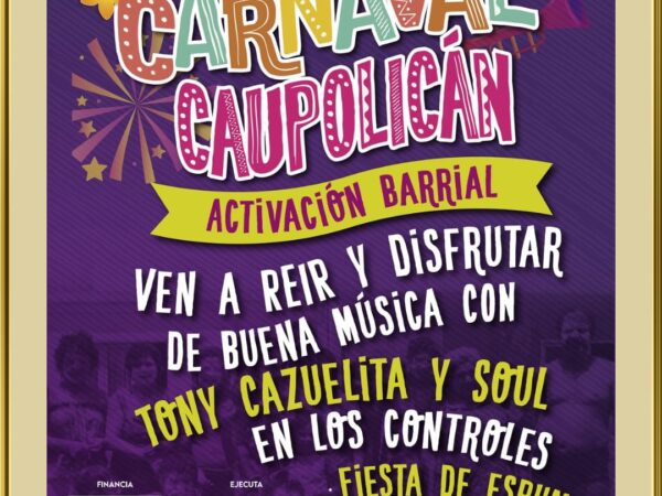 Afiche Fiesta Carnaval Caupolicán
