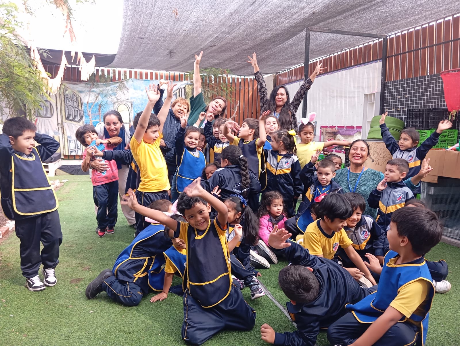 21 abril de 2025 Taller de huerto para estudiantes de pre-básica.