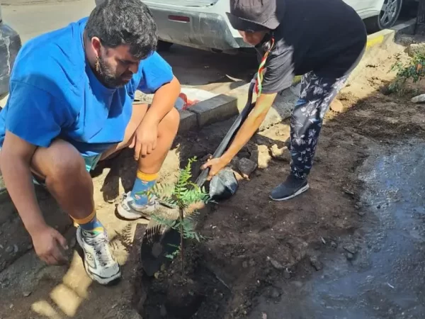 Recuperando espacios Población Caupolicán.