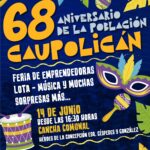 Afiche 68 Aniversario Población Caupolicán